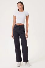 Load image into Gallery viewer, Pointelle Crop Tee