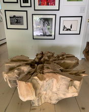 Load image into Gallery viewer, Raw Teak Root Coffee Table