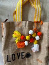 Load image into Gallery viewer, Sunshine Love Tote custom made by Dutzi