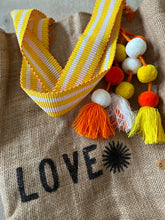 Load image into Gallery viewer, Sunshine Love Tote custom made by Dutzi