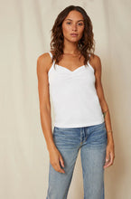 Load image into Gallery viewer, Amo Scallop Knot Cami