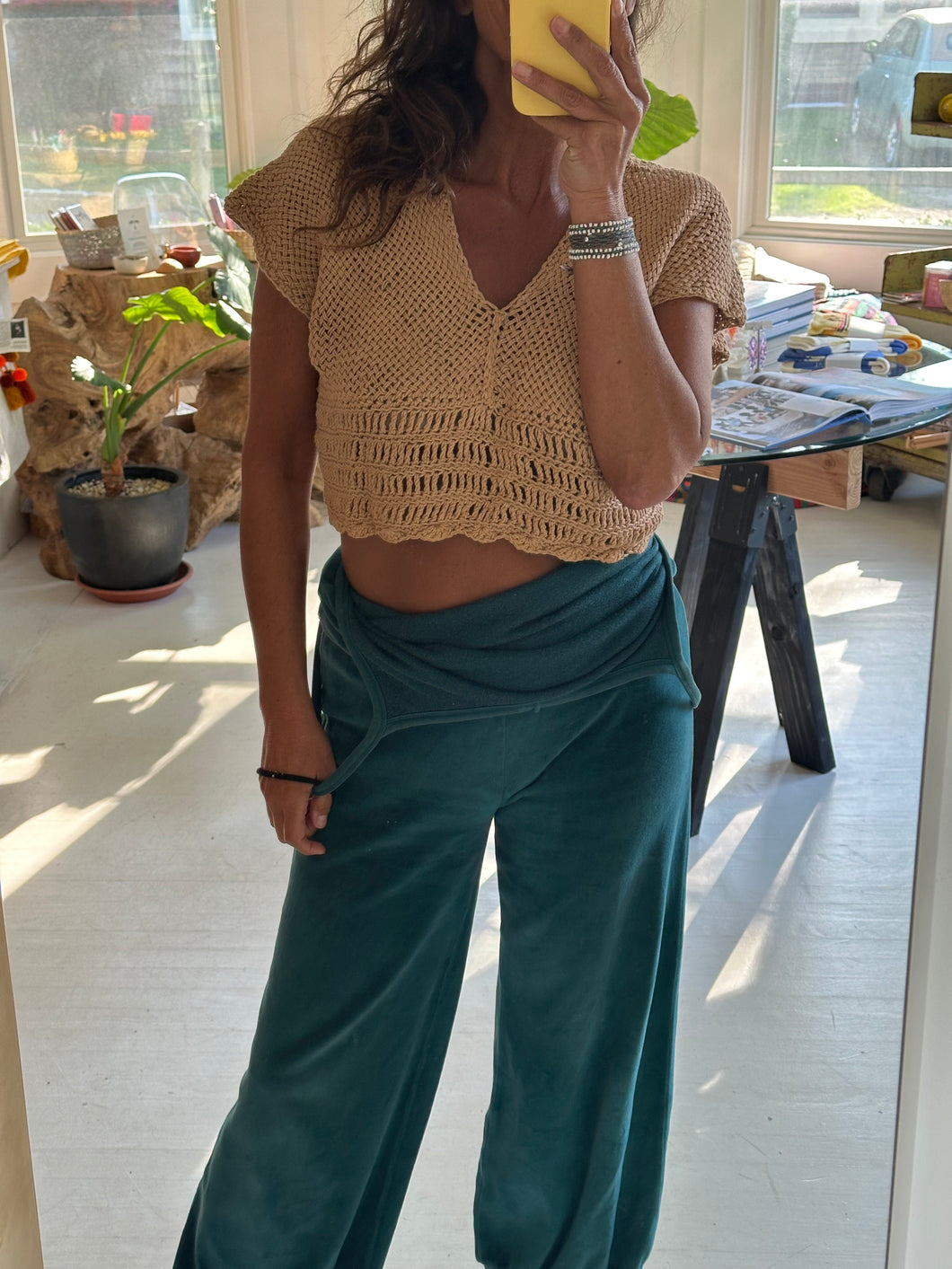 Bobo Crochet Top