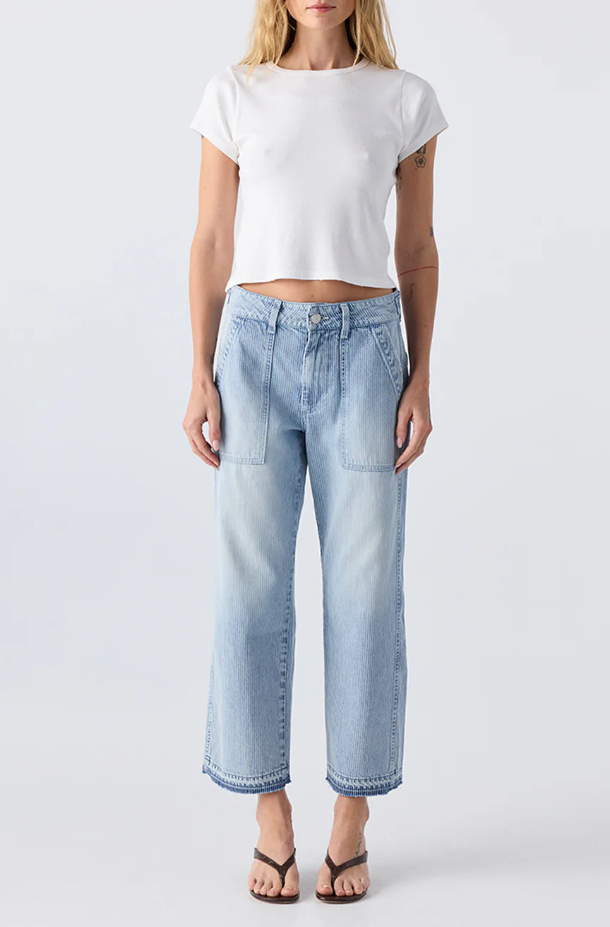 Easy Army Slouch Crop