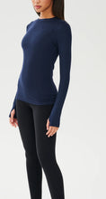 Load image into Gallery viewer, Louise Long Sleeve Rib Tee
