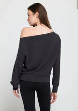 Load image into Gallery viewer, La Vida Off Shoulder Sweatshirt
