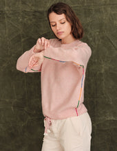 Load image into Gallery viewer, Rose Quartz Rainbow ovsz sweater loop
