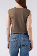 Load image into Gallery viewer, Sleeveless Babe Tank in Coffee
