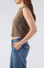 Load image into Gallery viewer, Sleeveless Babe Tank in Coffee
