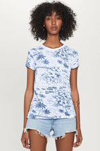 Load image into Gallery viewer, Palm Island Ringer Tee
