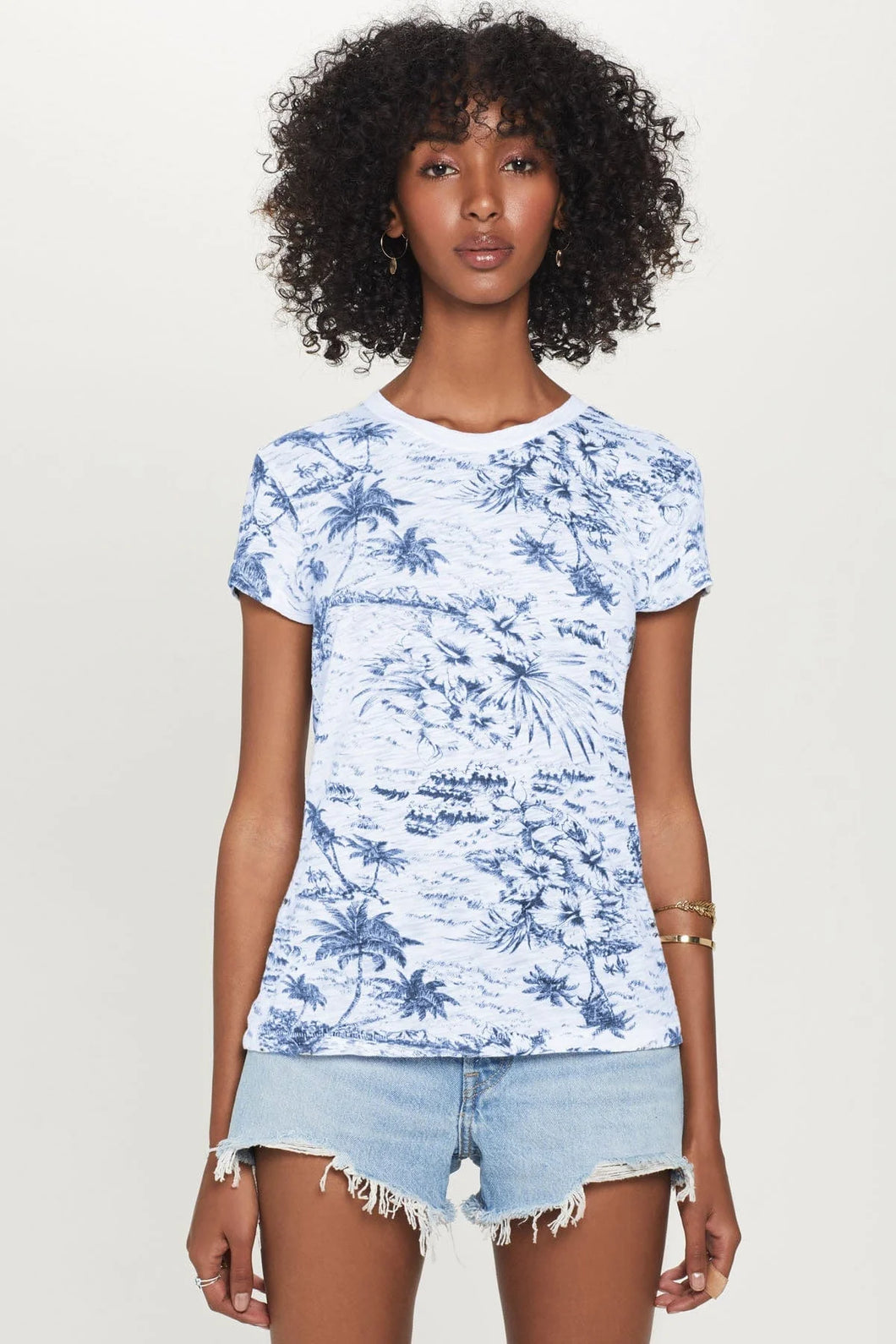 Palm Island Ringer Tee