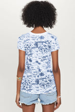 Load image into Gallery viewer, Palm Island Ringer Tee
