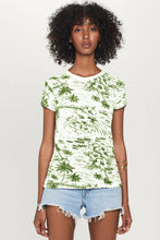 Load image into Gallery viewer, Palm Island Ringer Tee
