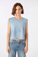 Load image into Gallery viewer, Sleeveless Babe Indigo Stone Wash Tee
