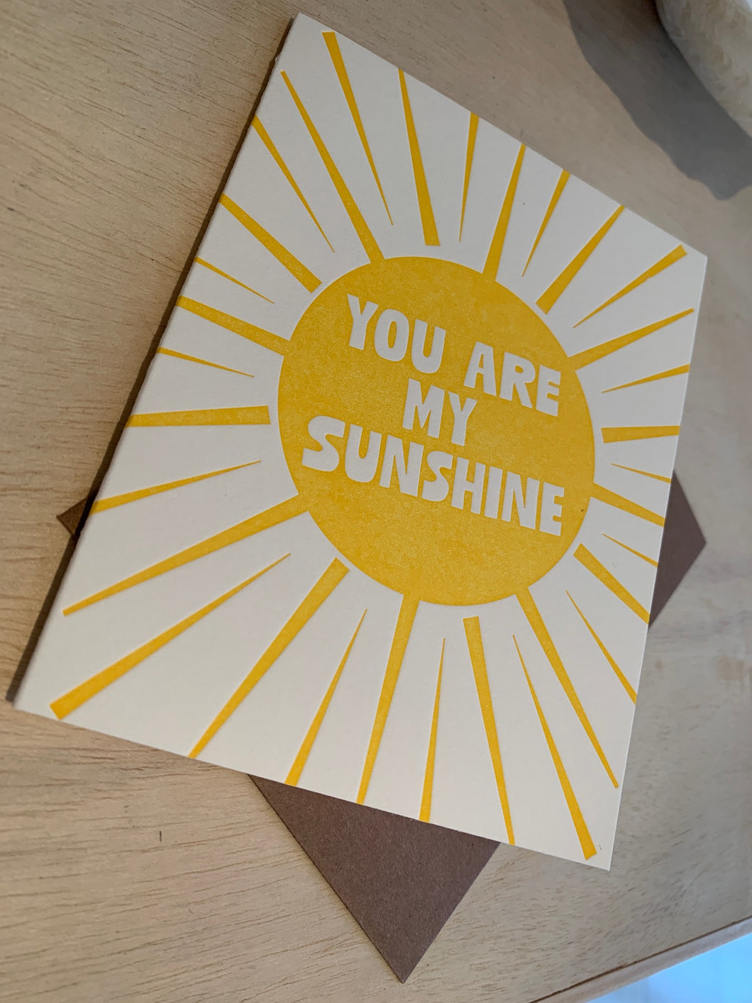 WBP Sunshine Exclusive Greeting Card