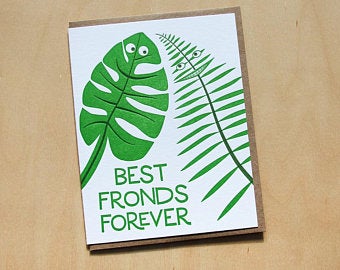 WBP Best Fronds Forever All Occasion Card
