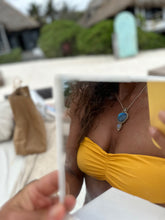 Load image into Gallery viewer, Cenote Goddess Hand Woven Necklace
