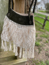 Load image into Gallery viewer, 70&#39;s Babe Macrame Bag
