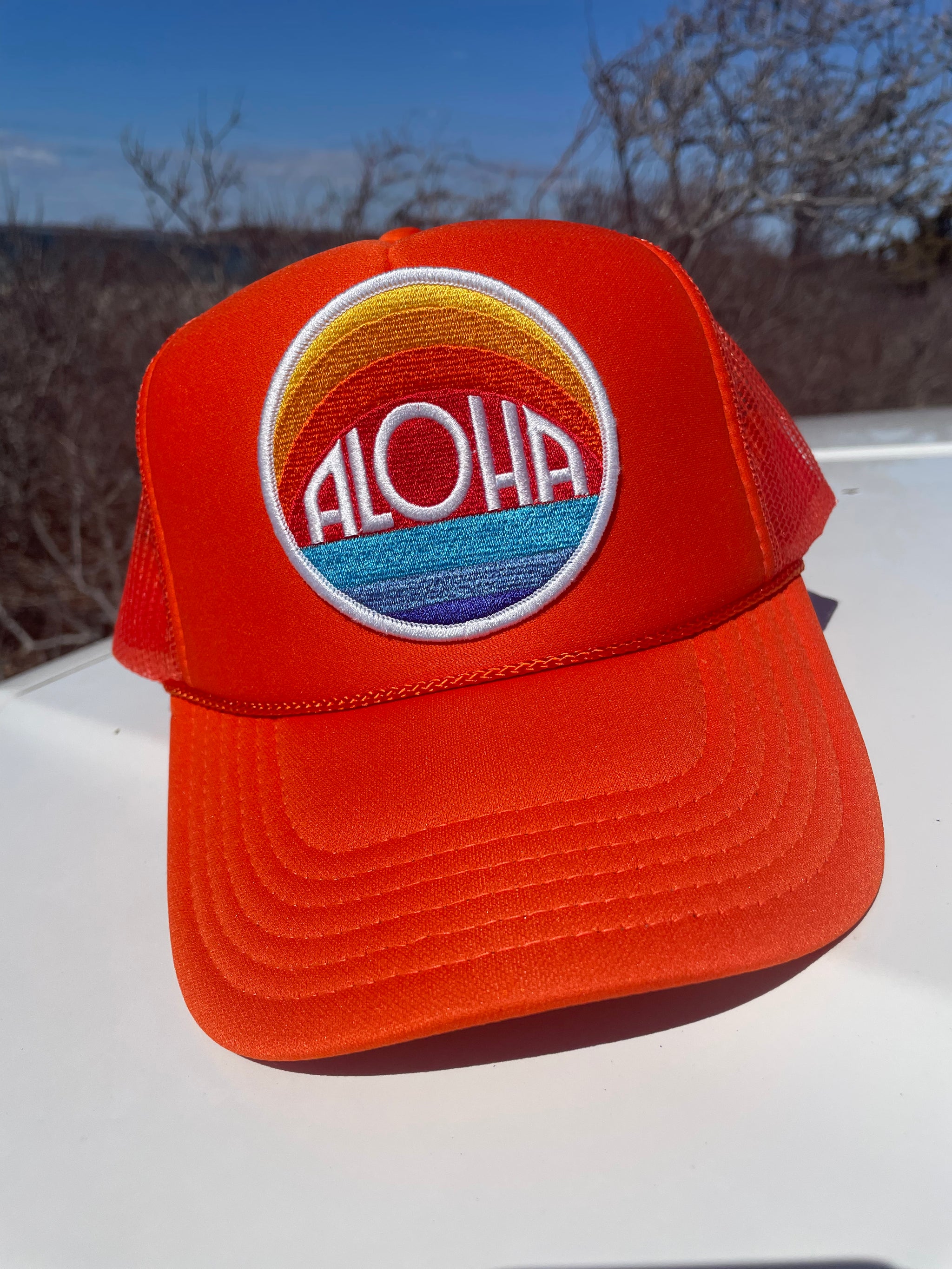 Port Sandz Aloha Trucker Hat – Sunshineamagansett