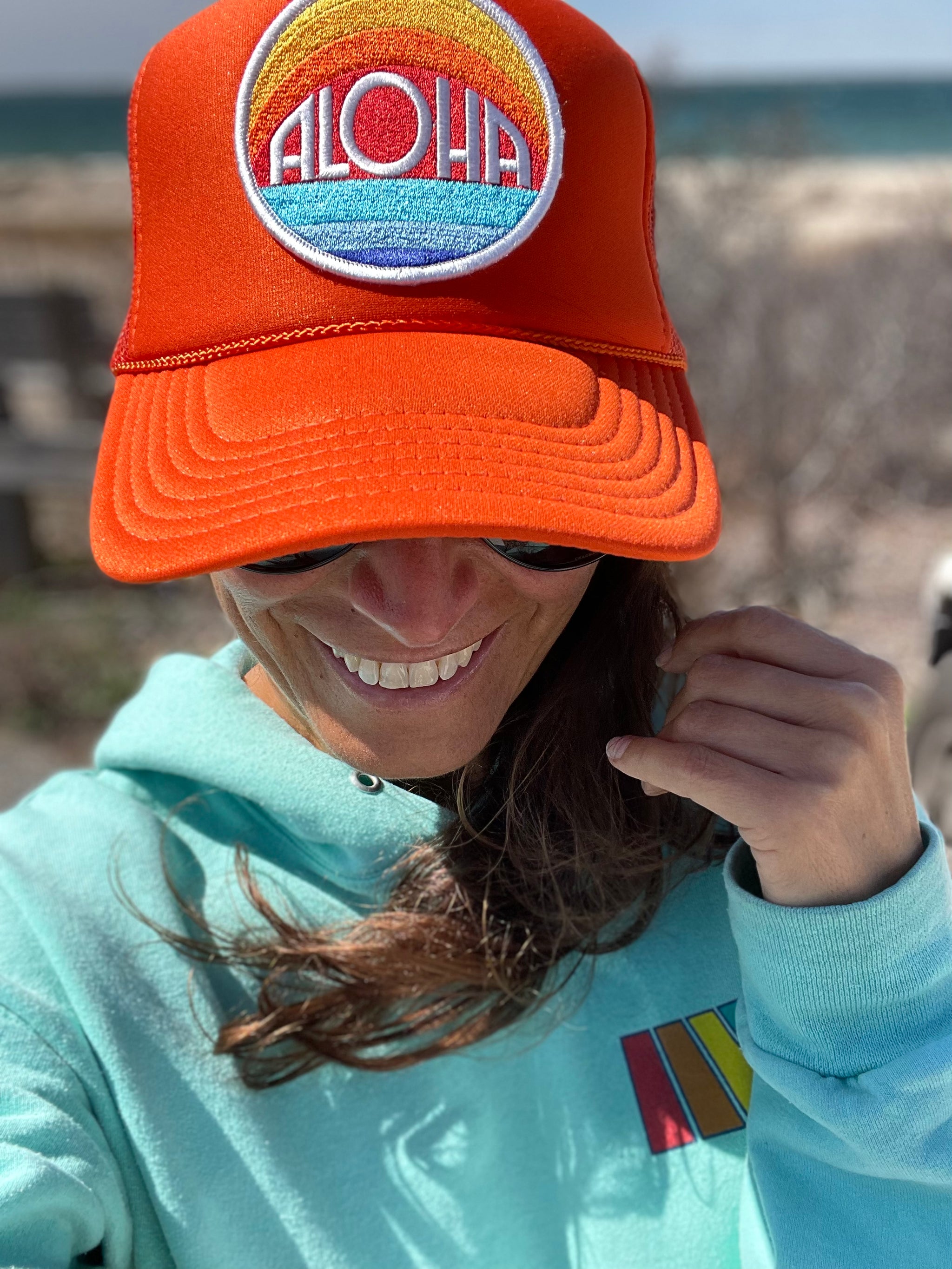 Port Sandz Aloha Trucker Hat – Sunshineamagansett